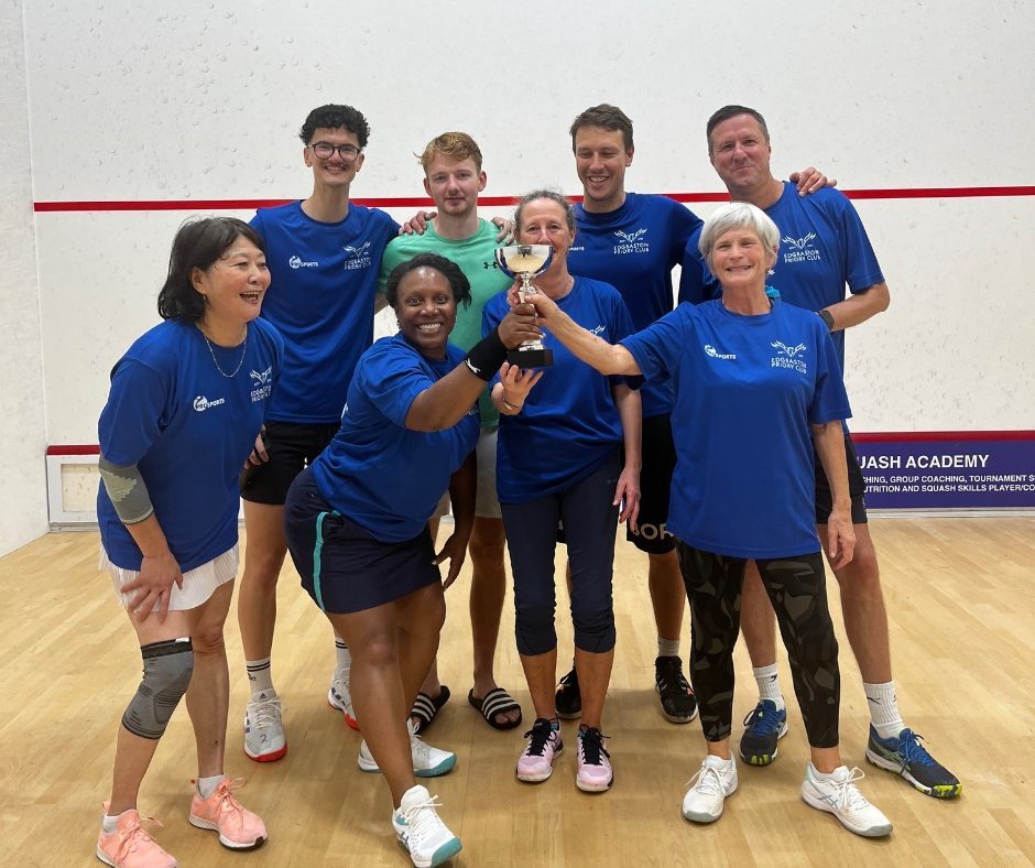 The winning team