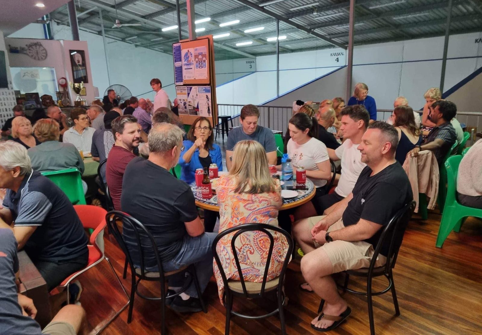Daisy Hill squash Club in Brisbane, Australia, have built a strong community and social scene