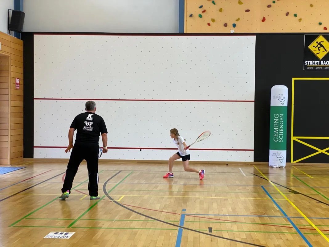How one-wall squash is helping to grow the game in Luxembourg