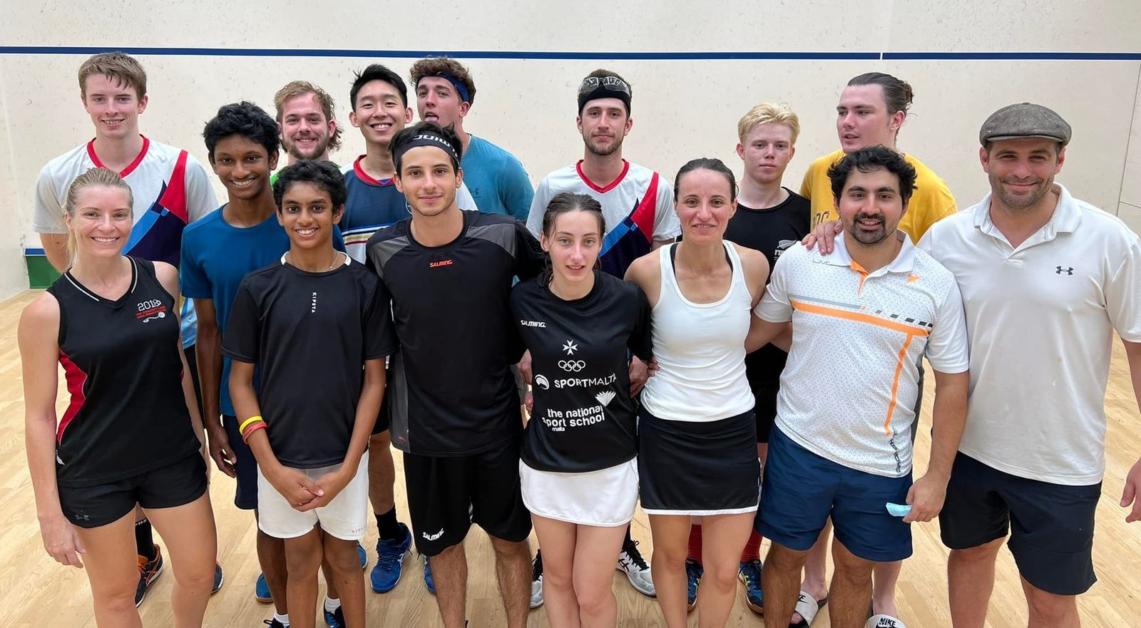 Participants of the adult beginner group sessions