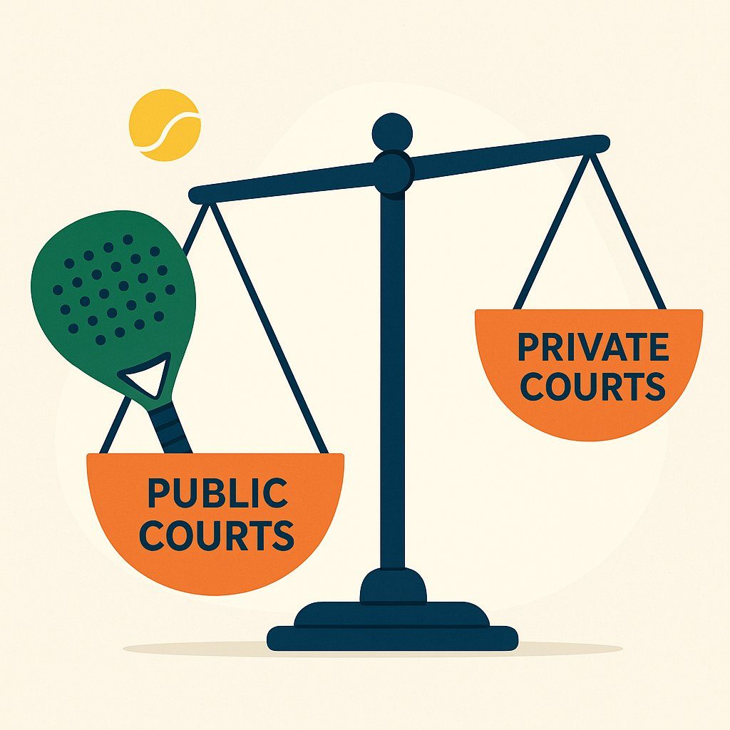 Impact of Public Courts to Private Clubs
