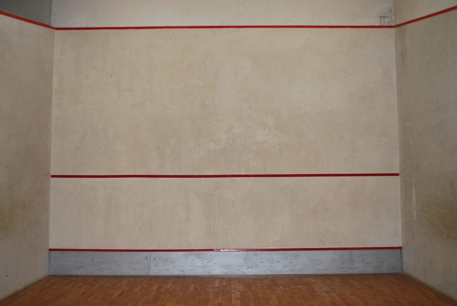 Renovation of Squash Court Walls