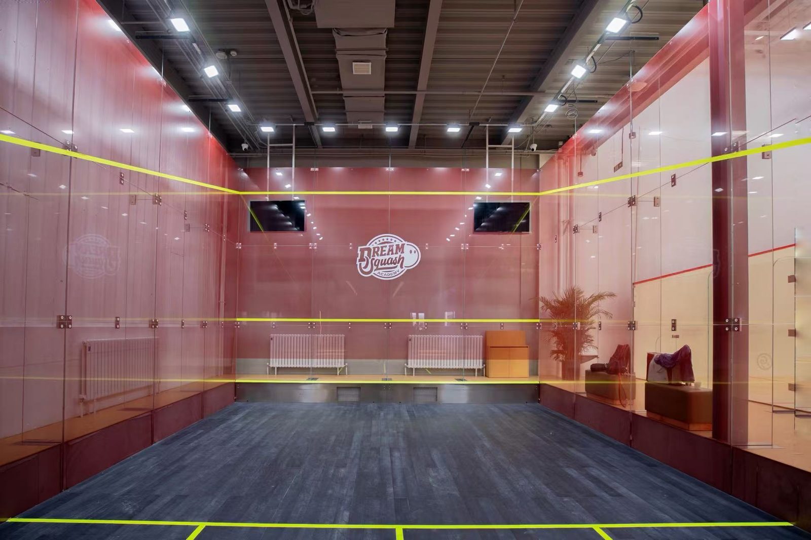 Center Court at Dream Squash Beijing