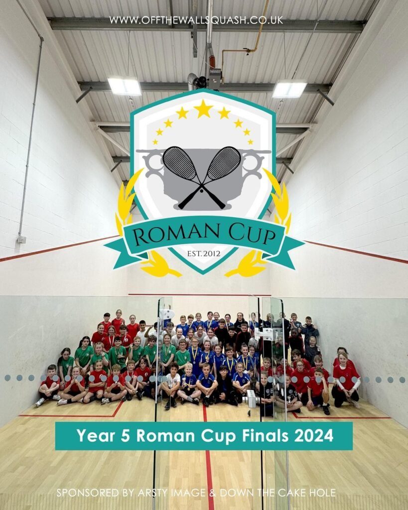 The Roman Cup is a junior inter-school squash competition