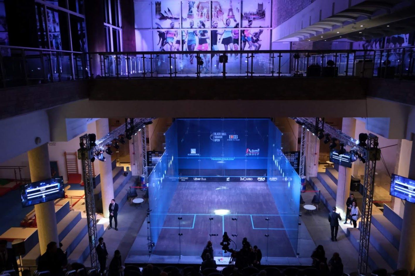 Center Court at Black Ball, New Cairo