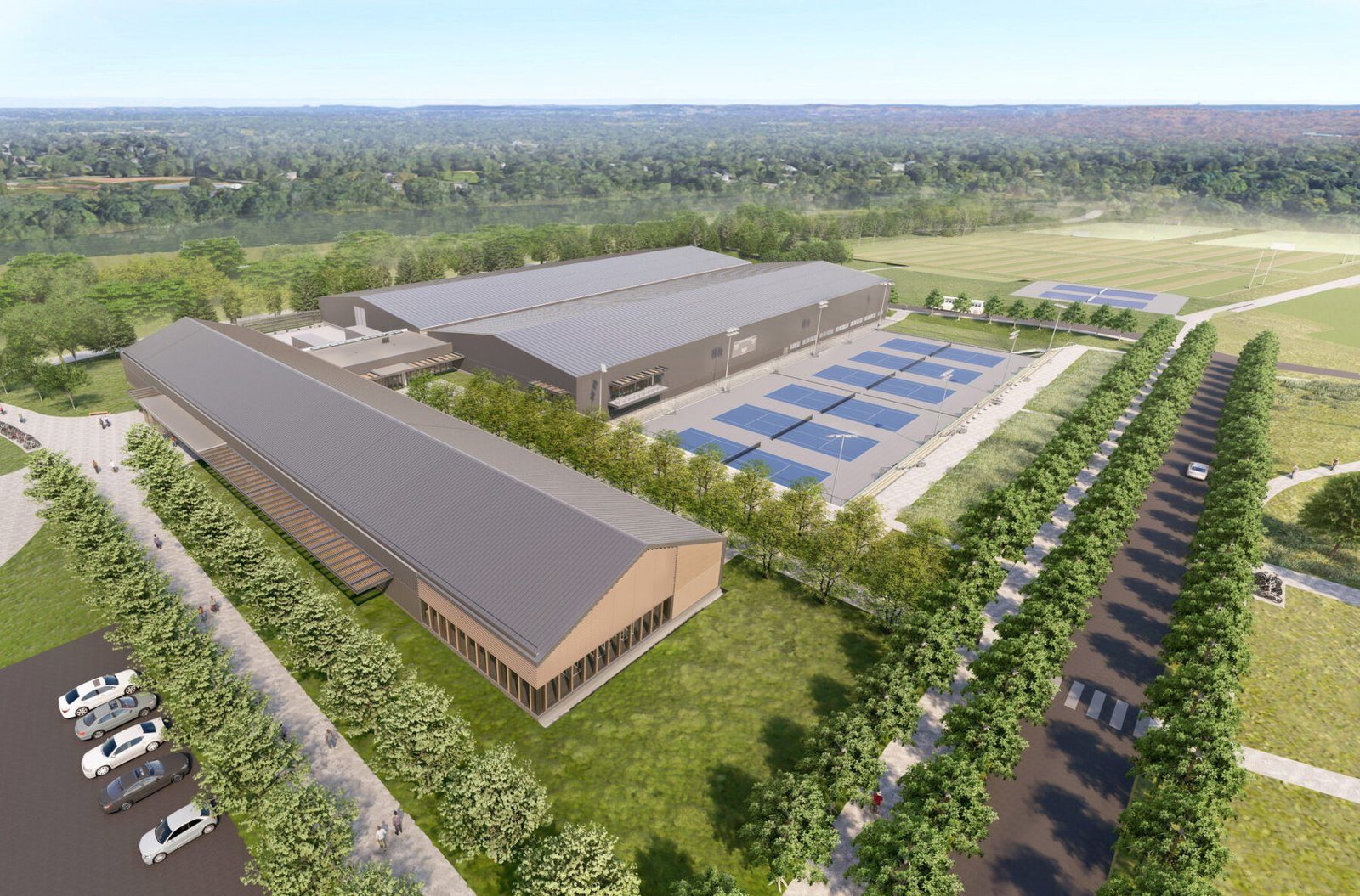 Racquet and Recreational Center is a vibrant community hub for Princeton’s varsity squash and tennis teams