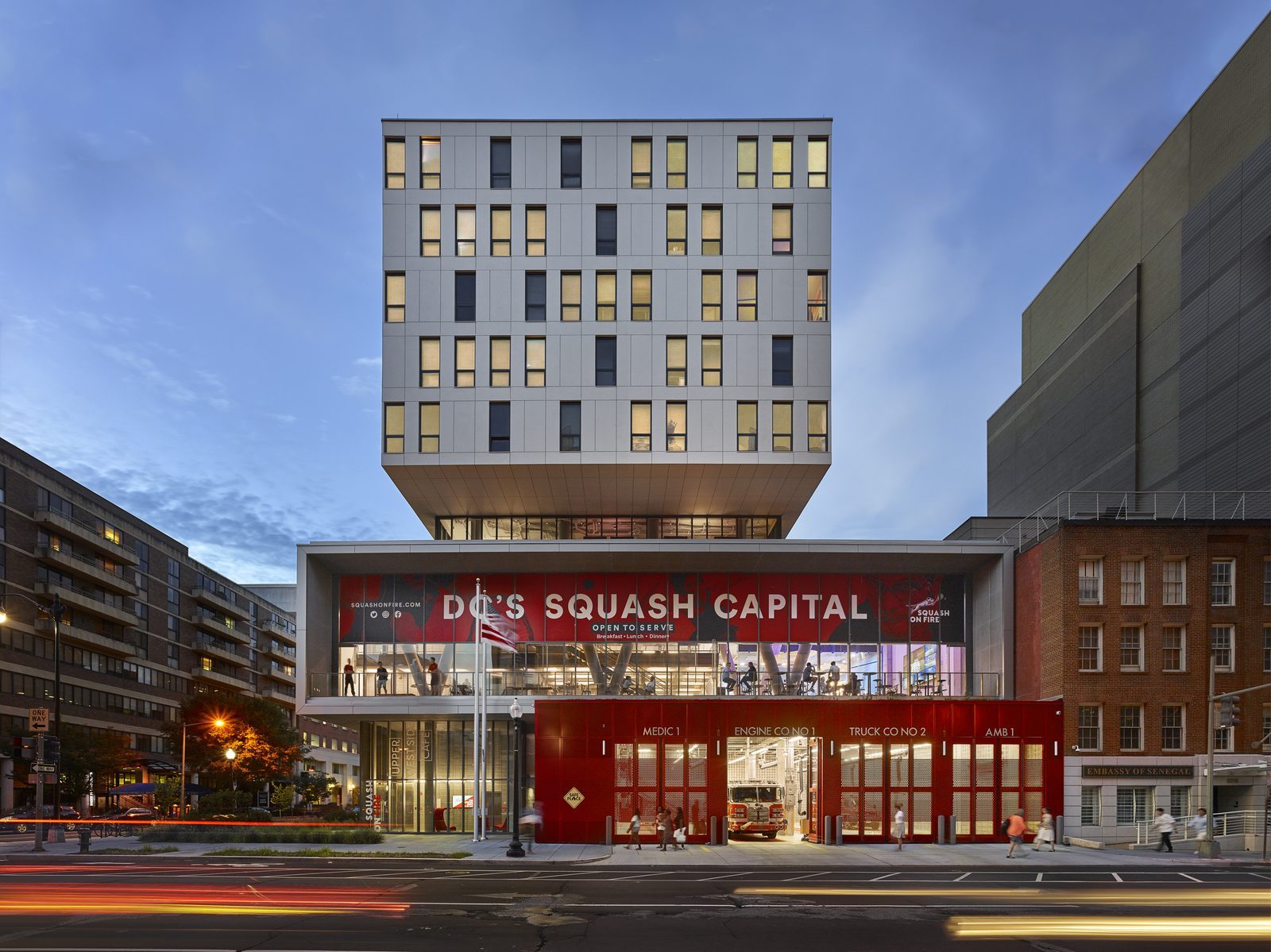 'Squash on Fire' sets the Benchmark for Urban Squash Facilities