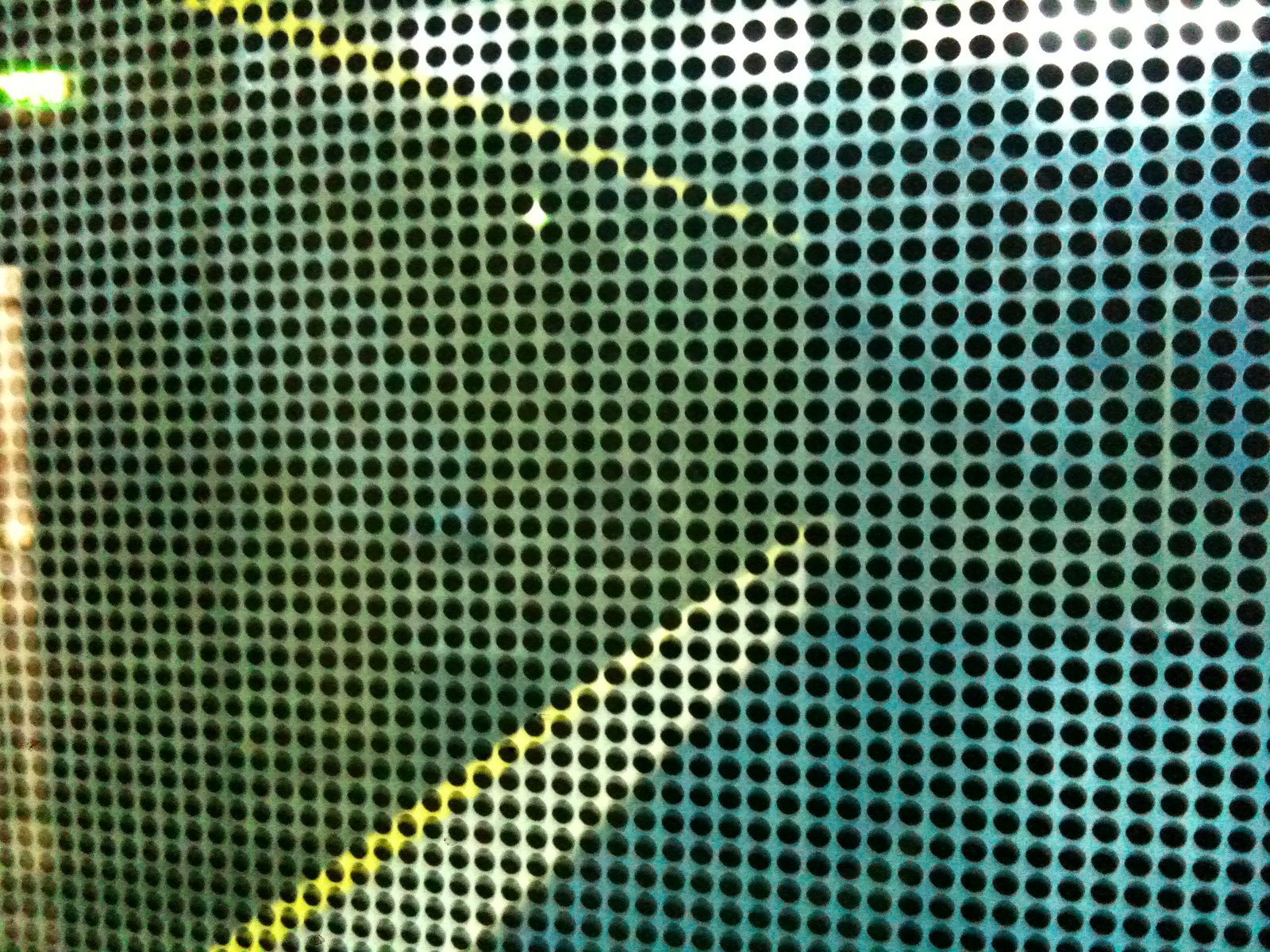 black dots facing outside